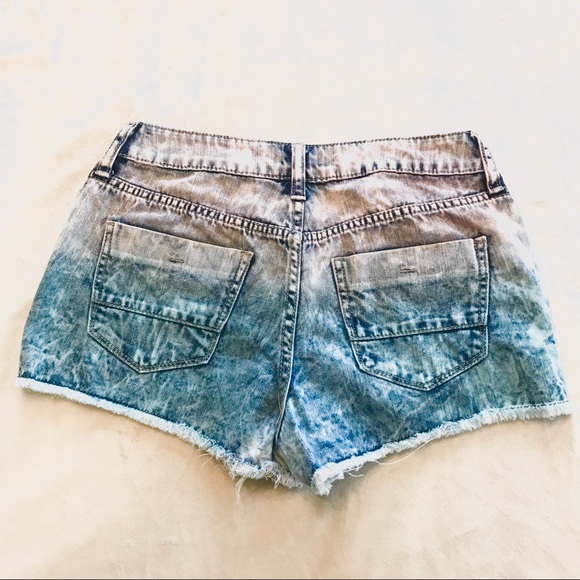 🌈⭐️HP 06/28!⭐️🌈 Ombré high-waisted Jean Shorts - Picture 3 of 7